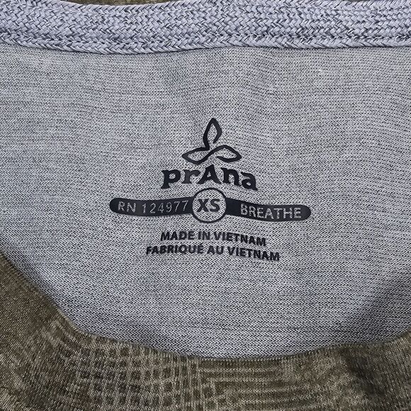 NWT prAna Men's Green Camo “Prospect Heights” T-Shirt Size XS - Picture 4 of 9